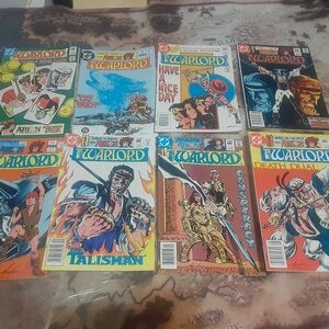 The Warlord DC comic book lot Mike Grell 1st appearance Arion 55-62